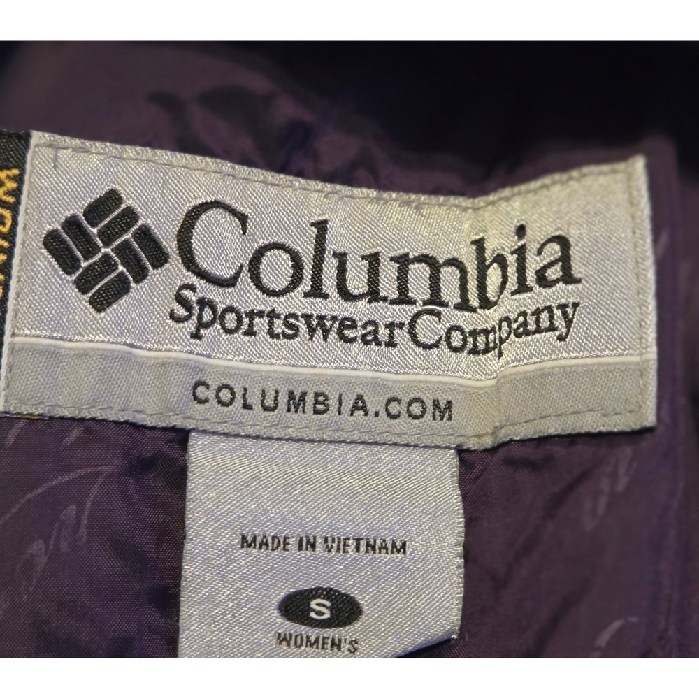 Columbia Titanium Tie Dye Snowboard Ski Jacket Women's Size S Pink Zip Pockets - Picture 5 of 12